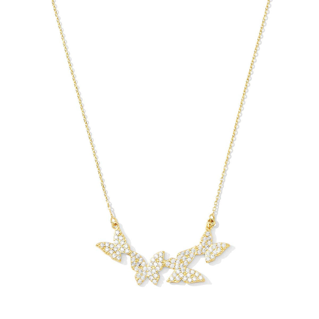 Fly Away With Me Butterfly Necklace