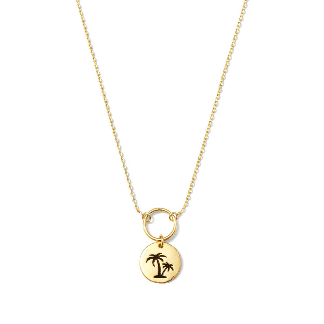 Palm Tree Necklace