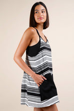 Load image into Gallery viewer, Striped Mini Dress W/ Shorts
