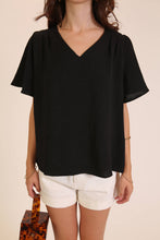 Load image into Gallery viewer, Effortless Grace V-Neck Blouse
