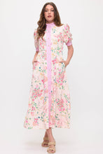 Load image into Gallery viewer, Floral Shirt Midi Dress
