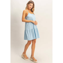 Load image into Gallery viewer, Tiered Spaghetti Strap Dress

