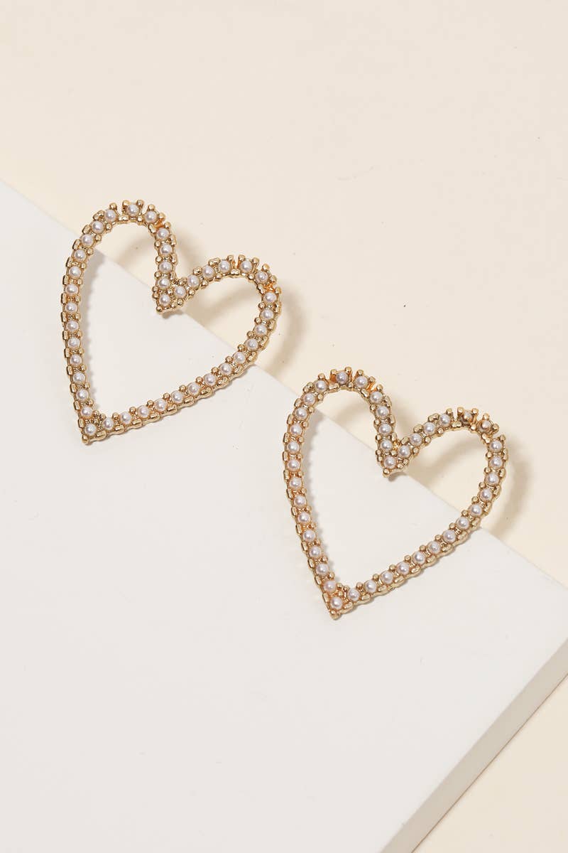 Heart Cutout Earrings