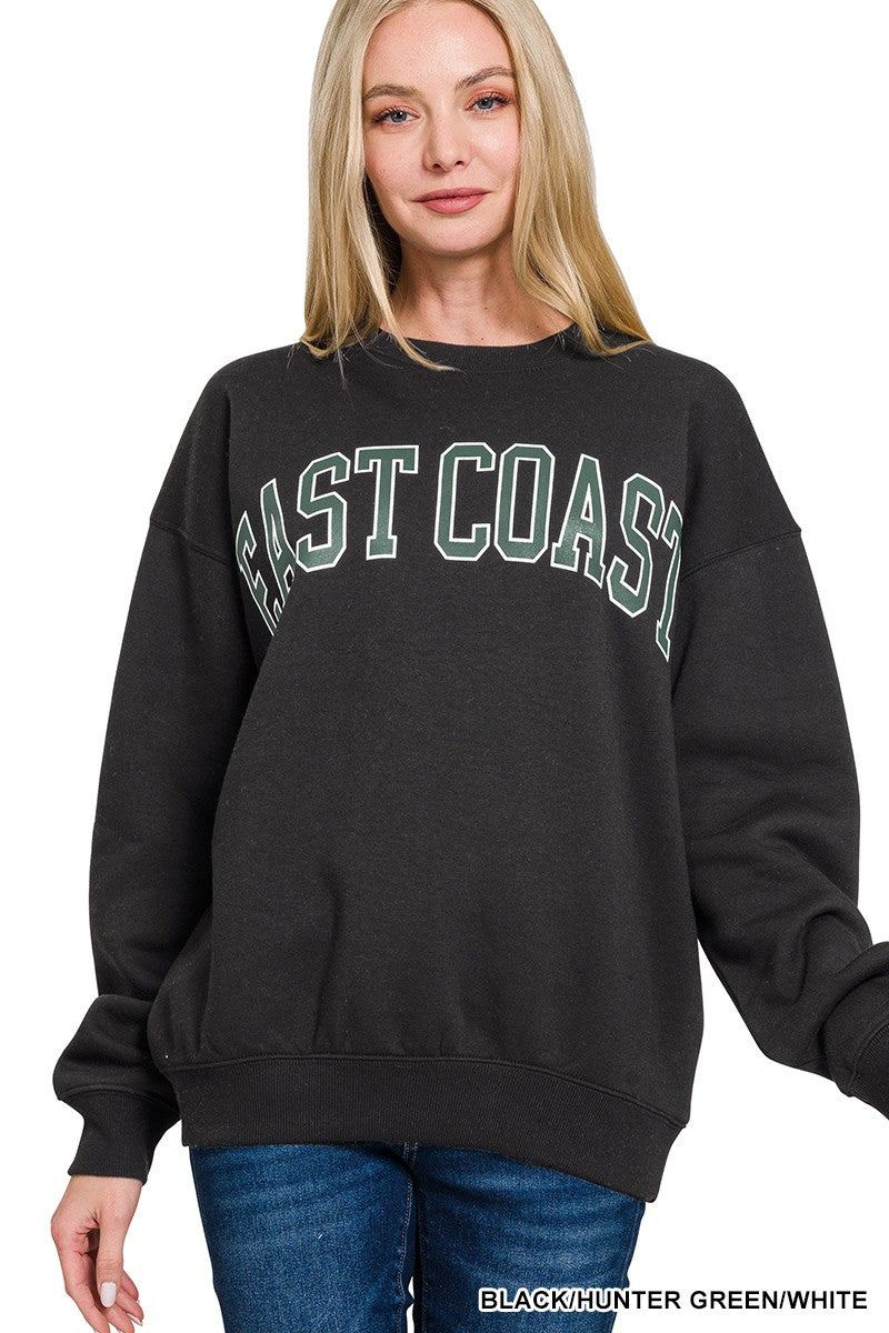 East Coast Fleece Round Neck Sweatshirt