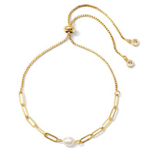 Load image into Gallery viewer, Link Chain Pearl Pulley Bracelet
