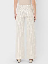 Load image into Gallery viewer, HIGH RISE FULL LENGTH STRIPED WIDE LEG JEANS V3836STR
