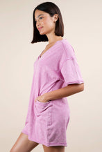 Load image into Gallery viewer, Mineral Washed Oversized Romper
