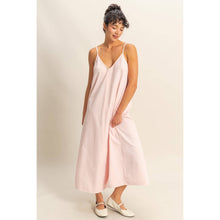 Load image into Gallery viewer, V-Neck Loose Maxi Dress
