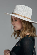 Load image into Gallery viewer, Nubby Panama Hat with Braid Trim
