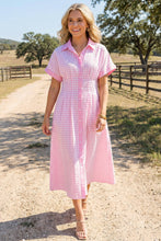 Load image into Gallery viewer, Checkered Midi Dress
