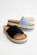 Load image into Gallery viewer, ANYA BRAID WRAPPED PLATFORM SANDALS
