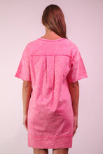 Load image into Gallery viewer, Mineral Washed Oversized Mini Dress
