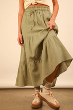 Load image into Gallery viewer, Tiered Maxi Skirt
