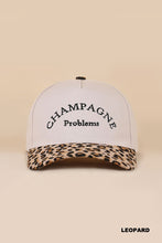 Load image into Gallery viewer, Champagne Problems Two Tone Canvas Cotton Cap
