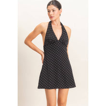 Load image into Gallery viewer, Polka Dot Halter Dress
