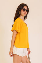 Load image into Gallery viewer, Effortless Grace V-Neck Blouse
