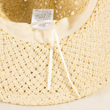 Load image into Gallery viewer, Braided Beads Straw Cowboy Hat
