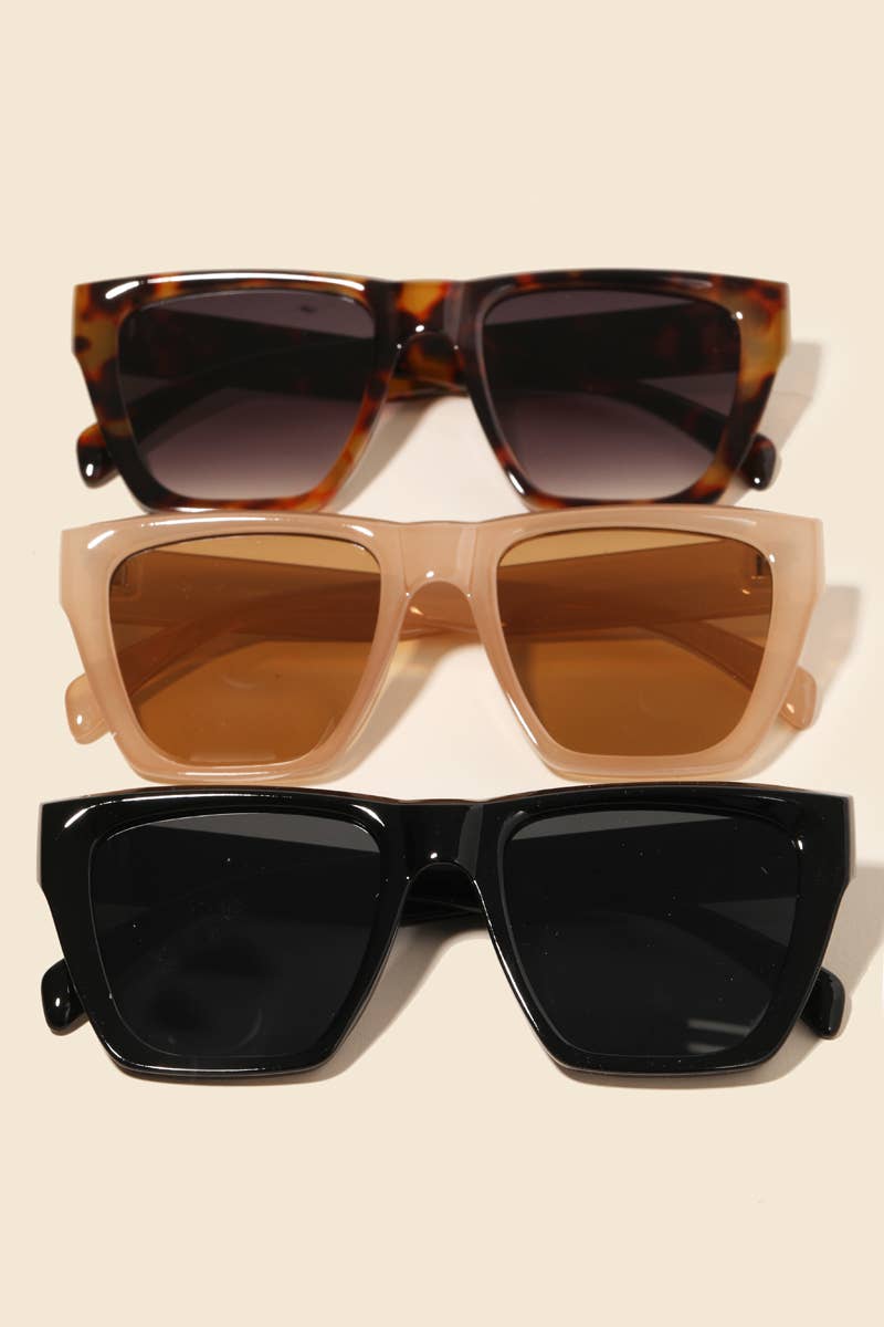 Acetate Frame Assorted Sunglasses Set