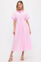 Load image into Gallery viewer, Checkered Midi Dress
