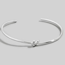 Load image into Gallery viewer, Metallic Knot Cuff Bracelet
