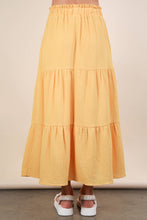 Load image into Gallery viewer, Tiered Maxi Skirt
