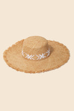 Load image into Gallery viewer, Natural Raffia Weave Sun Hat
