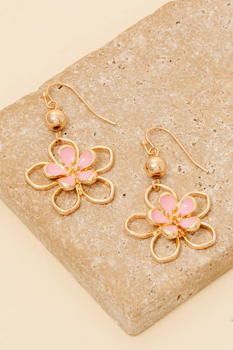 Flower Dangle Earrings