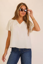 Load image into Gallery viewer, Effortless Grace V-Neck Blouse

