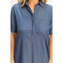 Load image into Gallery viewer, Collared Shirt Dress
