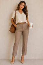 Load image into Gallery viewer, Effortless Grace V-Neck Blouse
