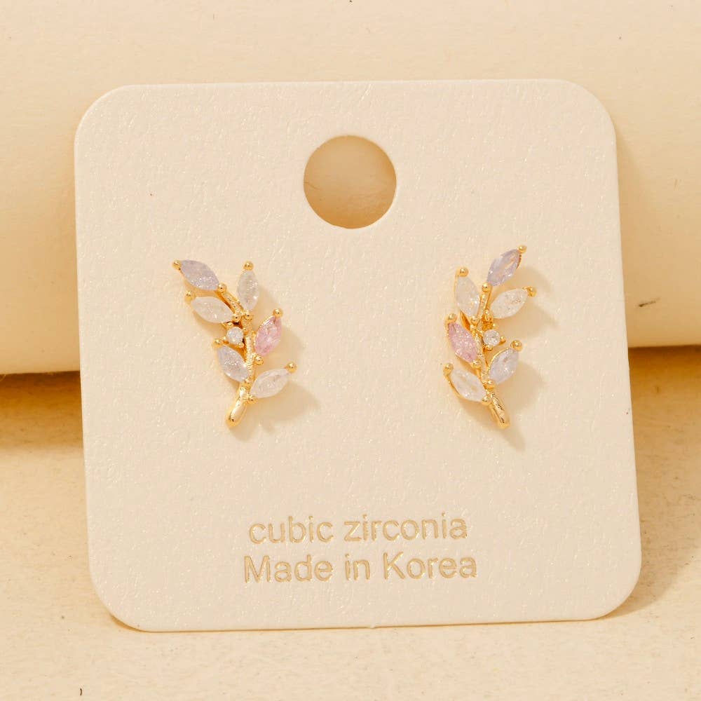 Fern Stud Earrings