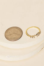 Load image into Gallery viewer, Oval Marquise Rhinestone Open Ring
