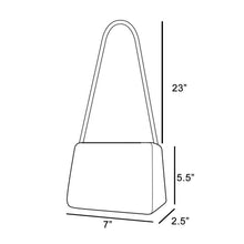 Load image into Gallery viewer, Ruched Bow Handle Straw Mini Bag With Shell Charm
