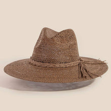 Load image into Gallery viewer, Braided Rope Band Straw Hat
