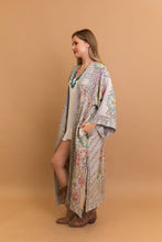 Load image into Gallery viewer, Rodeo Queen Paisley Blossom Stitch Kimono 📿
