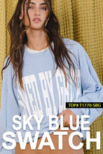 Load image into Gallery viewer, NORTH CAROLINA Oversized Graphic Sweatshirt
