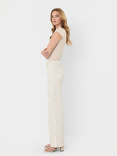 Load image into Gallery viewer, HIGH RISE FULL LENGTH STRIPED WIDE LEG JEANS V3836STR
