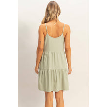 Load image into Gallery viewer, Tiered Spaghetti Strap Dress
