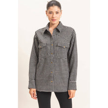 Load image into Gallery viewer, Plaid Button-Up Shirt
