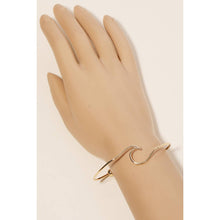 Load image into Gallery viewer, Dainty Wave Cuff Bracelet
