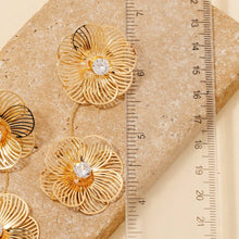 Load image into Gallery viewer, Double Flower Earrings
