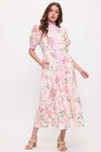 Load image into Gallery viewer, Floral Shirt Midi Dress
