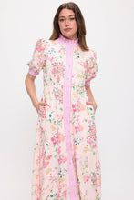 Load image into Gallery viewer, Floral Shirt Midi Dress

