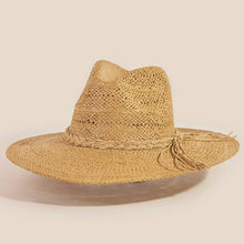 Load image into Gallery viewer, Braided Rope Band Straw Hat
