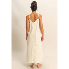 Load image into Gallery viewer, V-Neck Loose Maxi Dress
