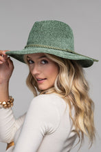 Load image into Gallery viewer, Chenille Panama hat
