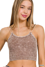 Load image into Gallery viewer, WASHED RIBBED SEAMLESS DOUBLE STRAP BRAMI
