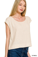 Load image into Gallery viewer, Linen Sleeveless Top
