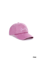 Load image into Gallery viewer, SALTY EMBROIDERED VINTAGE WASHED BASEBALL CAP HAT
