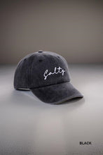 Load image into Gallery viewer, SALTY EMBROIDERED VINTAGE WASHED BASEBALL CAP HAT
